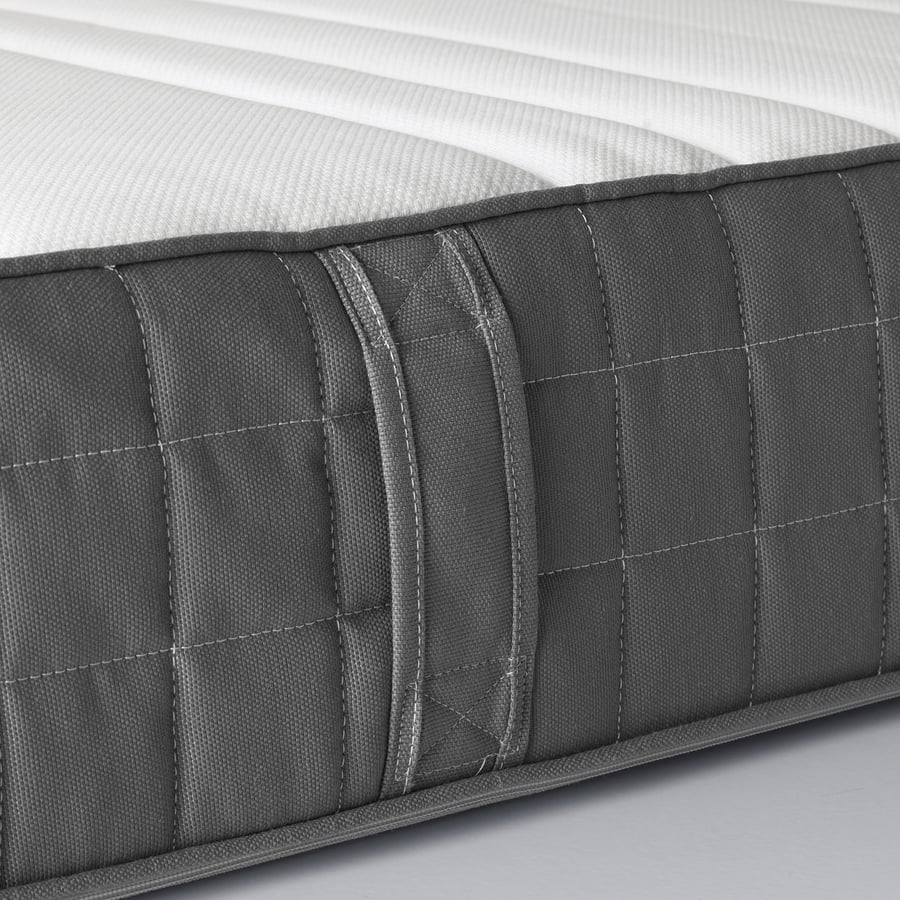 foam mattress, firm/dark gray, Twin IKEA