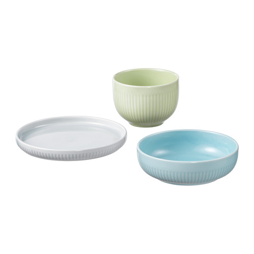 Plate/bowl, set of 3 IKEA