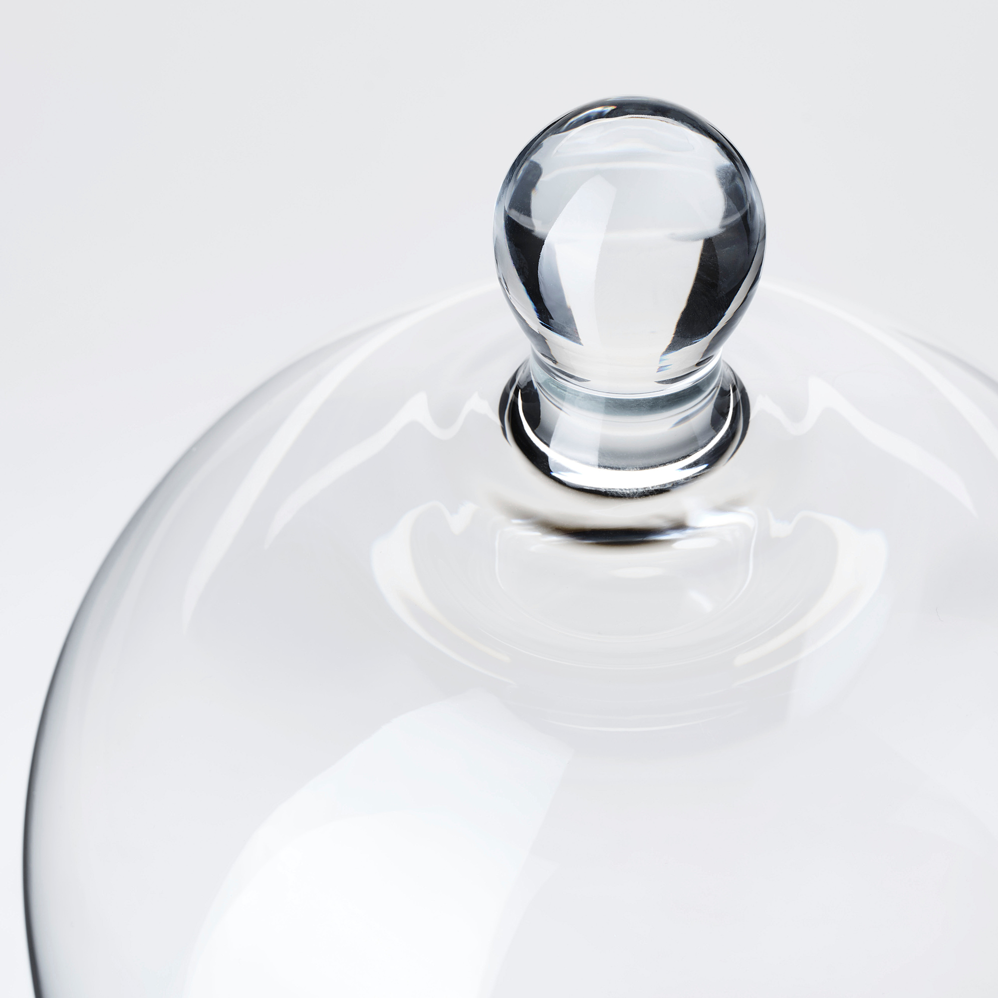 Glass dome, clear glass, 9 ¾" IKEA