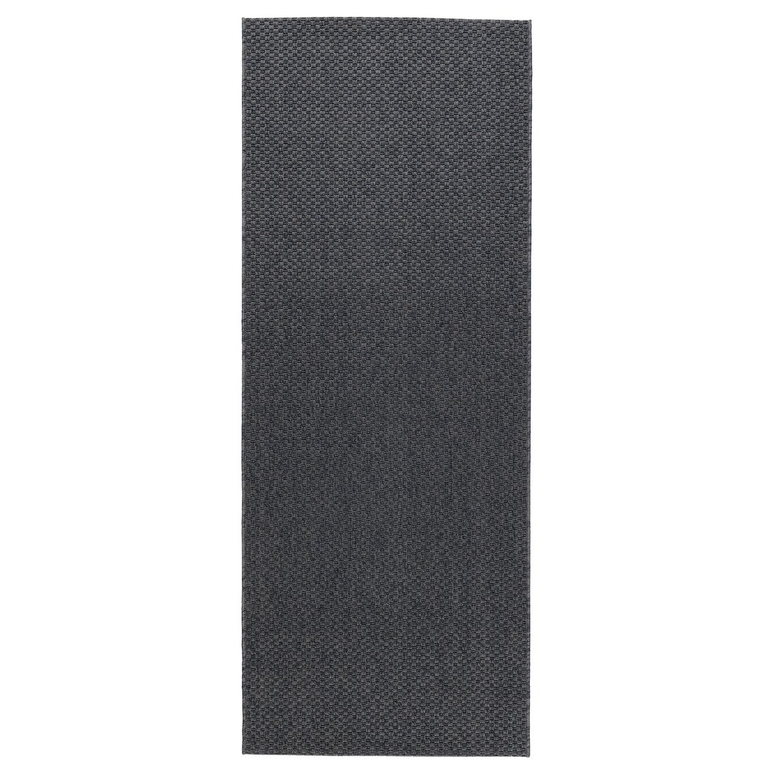 MORUM Rug flatwoven, in/outdoor, indoor/outdoor dark gray IKEA