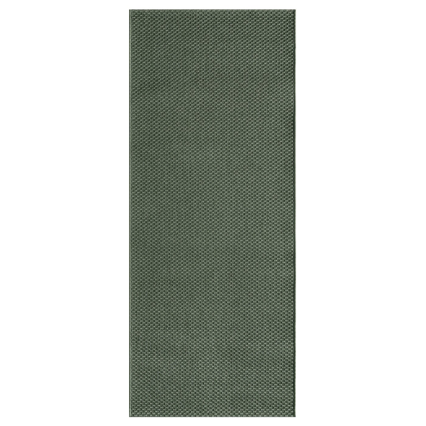 Rug Flatwoven, In/Outdoor, Dark Green