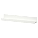 MOSSLANDA Picture ledge, white, 21 ¾ "