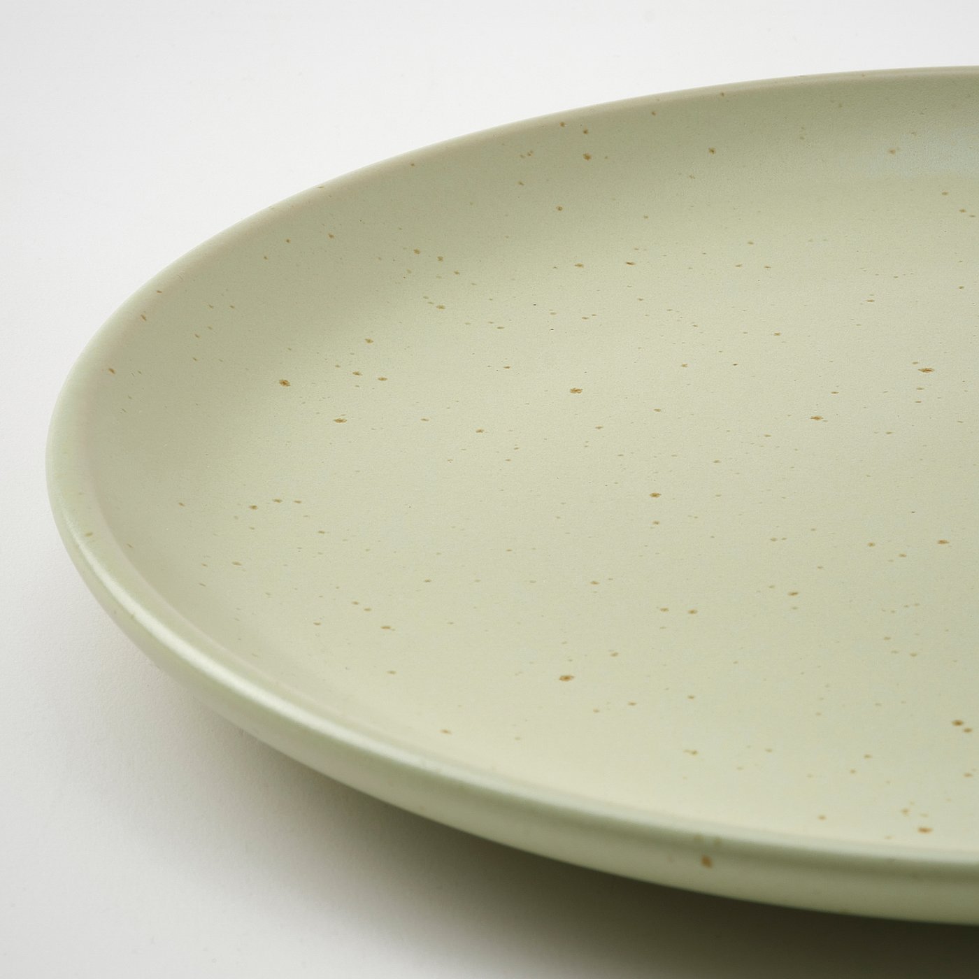 Side plate, dot pattern/light green 3