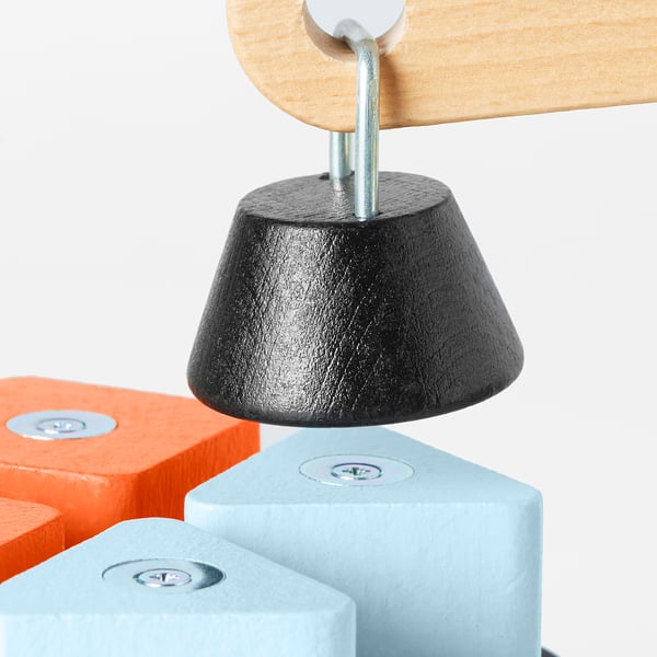 Mula Crane With Blocks Multicolor Beech Ikea