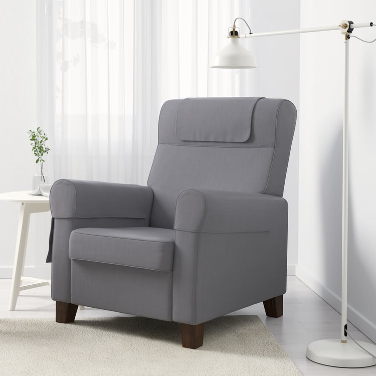 MUREN Recliner Nordvalla medium gray IKEA