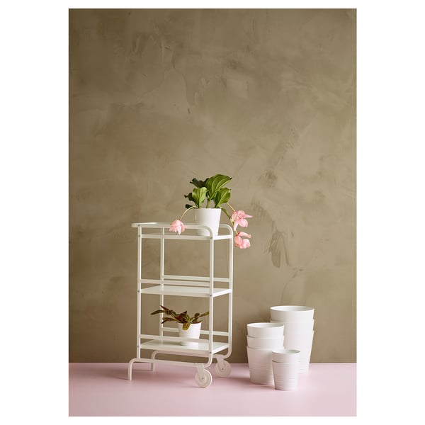 Muskot Plant Pot White Ikea