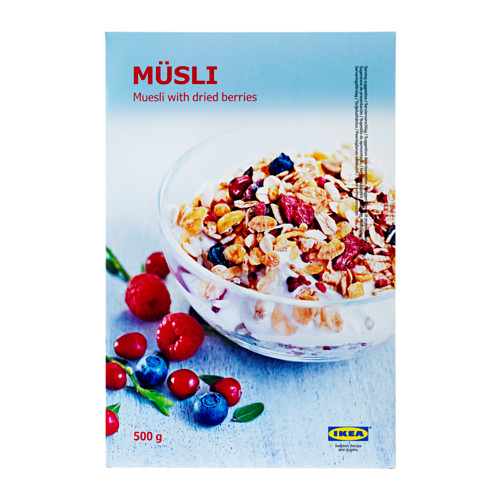 MÜSLI Muesli with berries IKEA