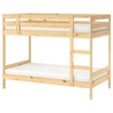 MYDAL Bunk bed frame, pine, Twin