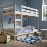 MYDAL Bunk bed frame, white, Twin