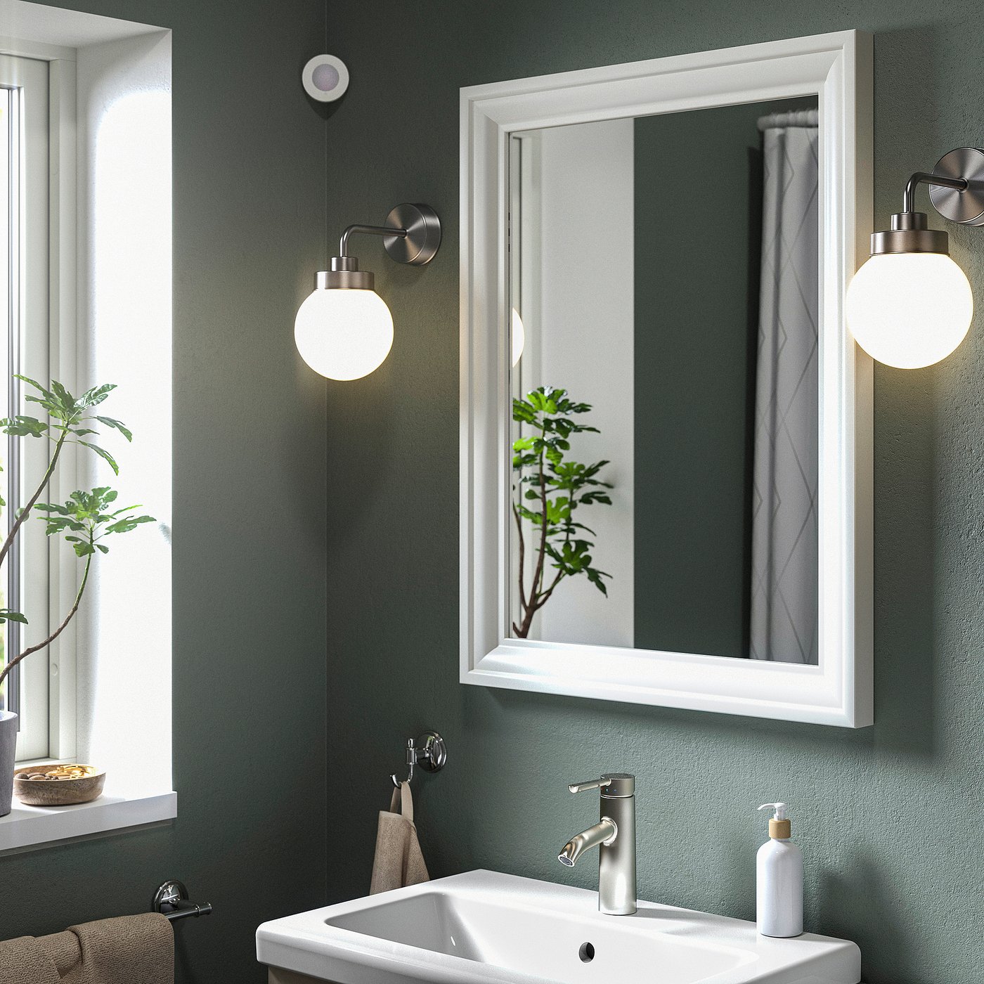S1　未使用　IKEA　TERMOSFAR　5スポット照明　定価33000円 MYGGSPRAY wireless motion sensor, smart - IKEA