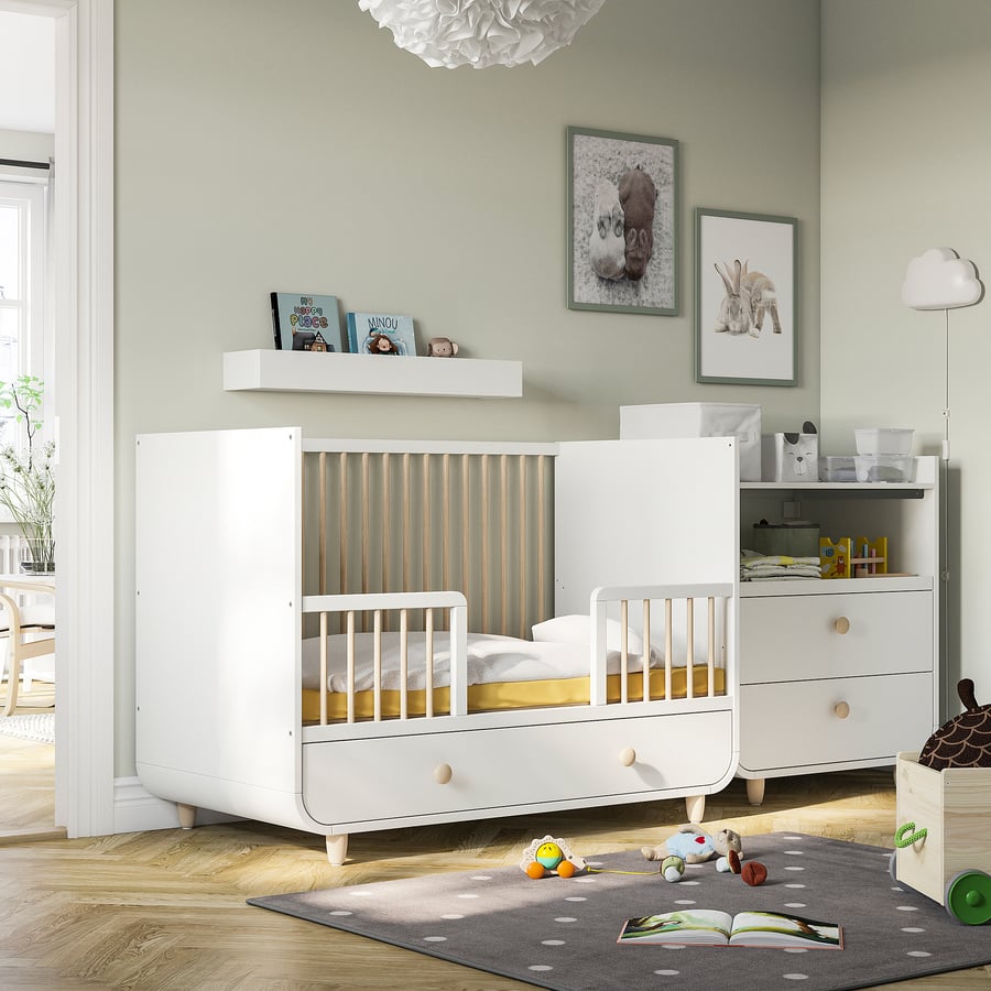Ikea Crib With Drawers