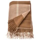 MYRULL Throw, light brown, 51x67 "