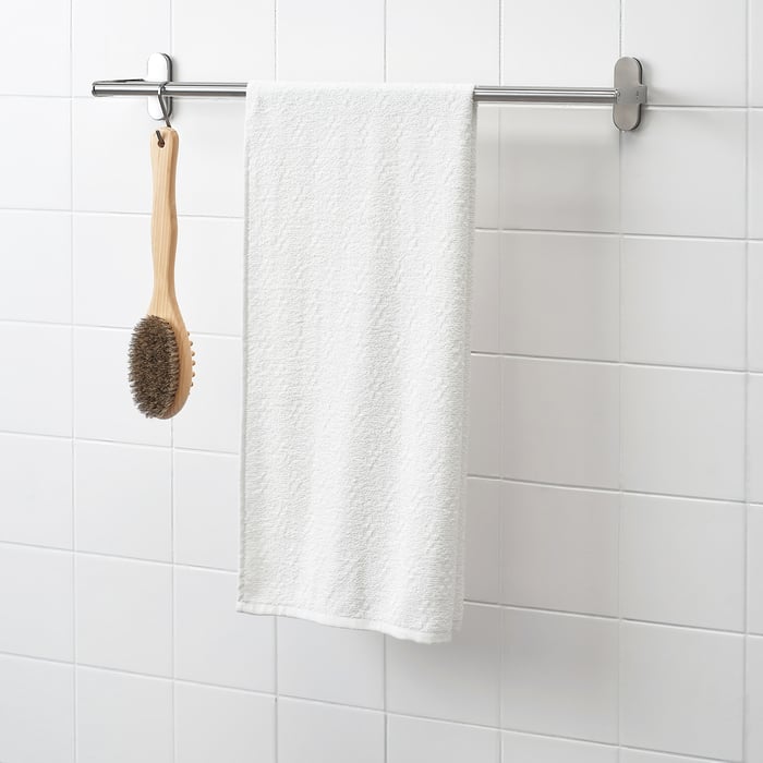 NÄRSEN bath towel, white, 22x47" IKEA