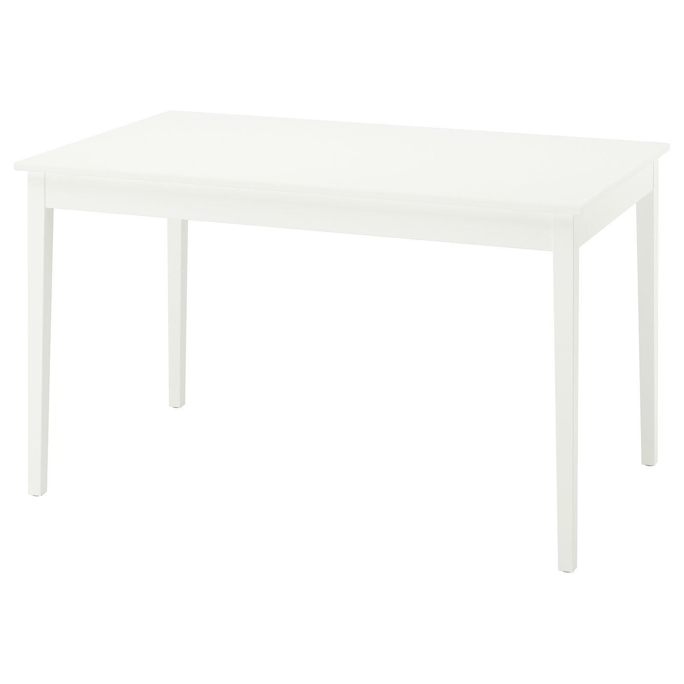 NÄSINGE extendable table, white, 511/8/743/4x311/2
