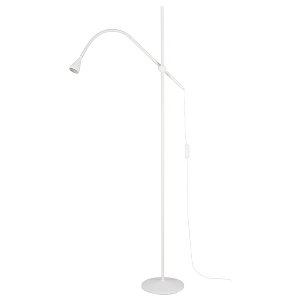 NÄVLINGE LED floor/read lamp, white IKEA