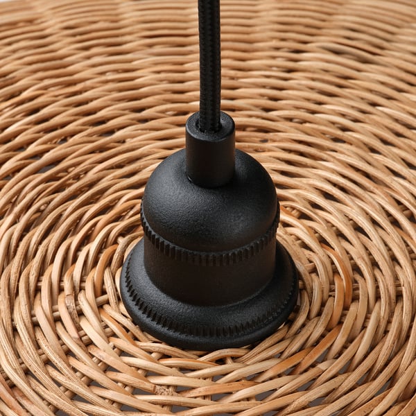 NARRKOLV Pendant lamp, rattan, 22 "