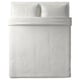 NATTJASMIN Duvet cover and pillowcase(s), white, Full/Queen (Double/Queen)