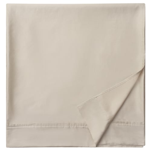 NATTJASMIN Flat sheet - beige Full/Double