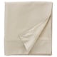 NATTJASMIN Flat sheet, light beige, Full/Double