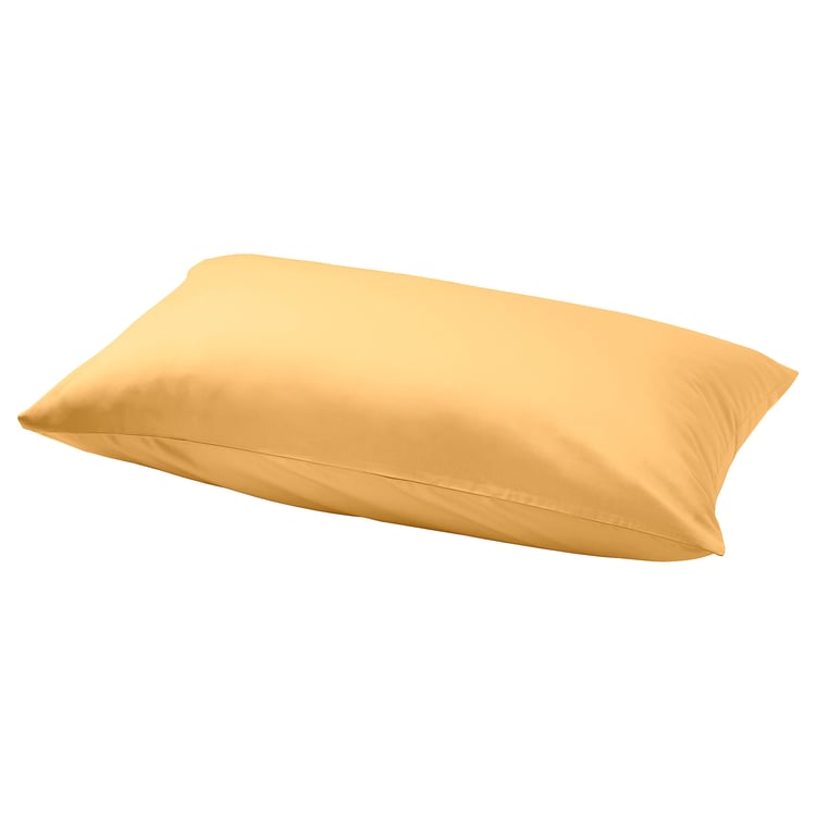 NATTJASMIN pillowcase, yellow, Queen IKEA