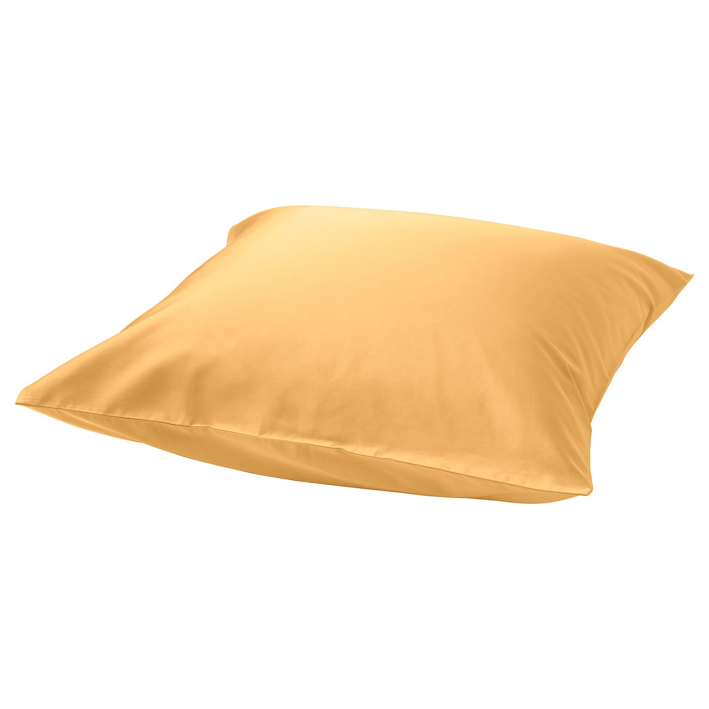 NATTJASMIN pillowcase, yellow, 26x26" IKEA