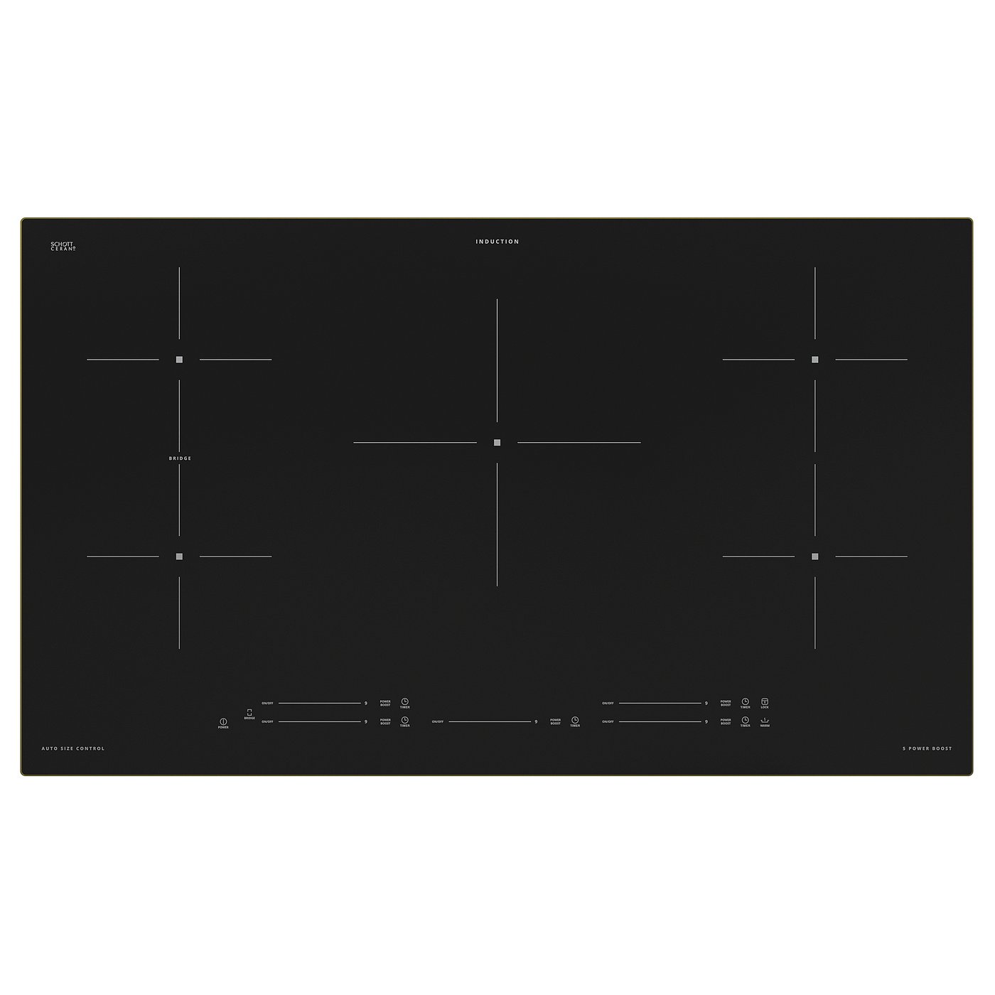 Induction Cooktop, Black