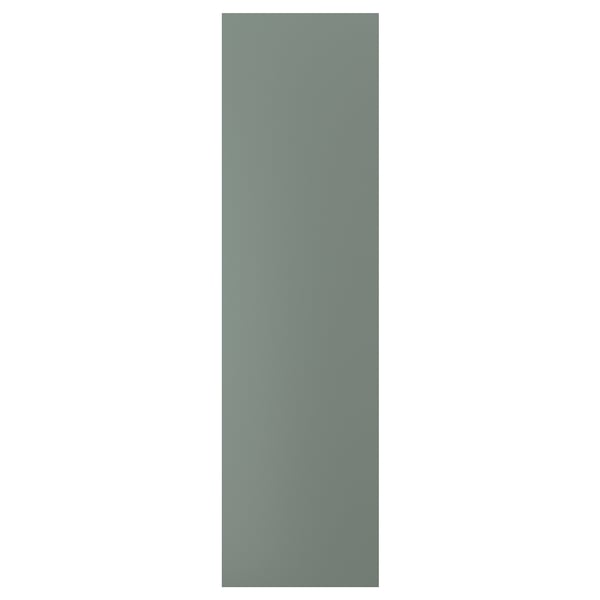 NICKEBO Cover panel, matte gray-green, 25x90 "