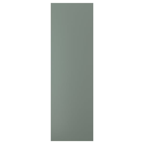 NICKEBO Cover panel, matte gray-green, 25x80 "