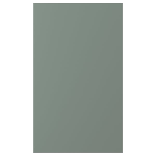 NICKEBO Door, matte gray-green, 18x30 "