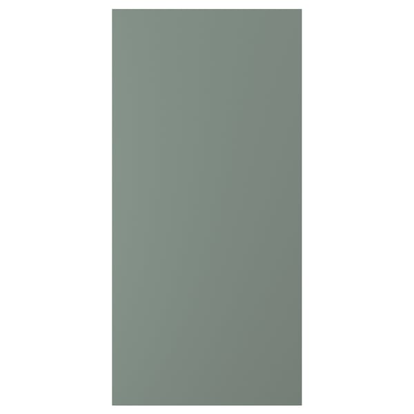 NICKEBO Door, matte gray-green, 24x50 "