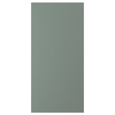 NICKEBO Door, matte gray-green, 24x50 "
