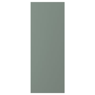 NICKEBO Door, matte gray-green, 15x40 "