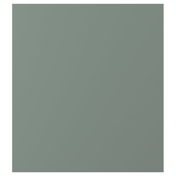 NICKEBO Door, matte gray-green, 18x20 "