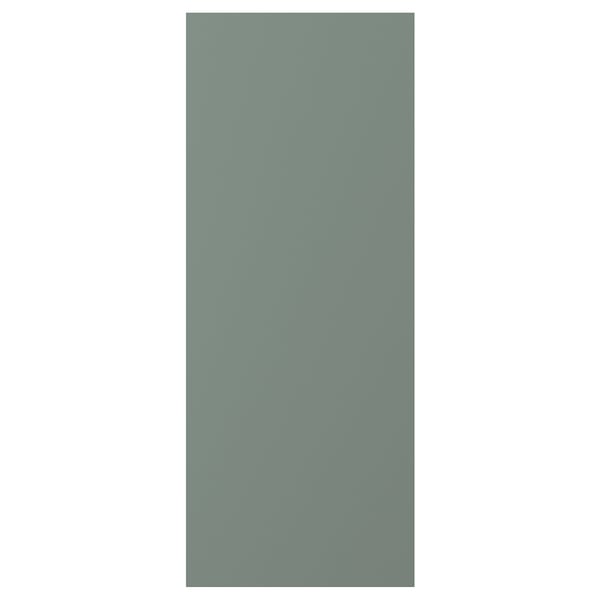 NICKEBO Door, matte gray-green, 12x30 "