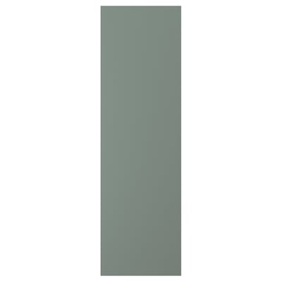 NICKEBO Door, matte gray-green, 18x60 "
