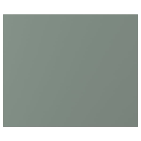NICKEBO Door, matte gray-green, 18x15 "