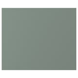 NICKEBO Door, matte gray-green, 18x15 "