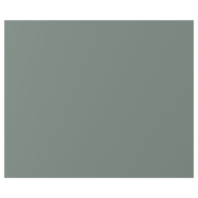 NICKEBO Door, matte gray-green, 18x15 "