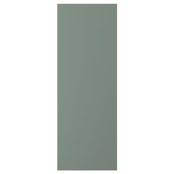 NICKEBO Door, matte gray-green, 18x50 "