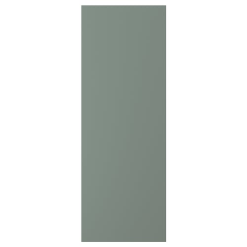 NICKEBO: gray-green, rectangular, smooth cabinet door.