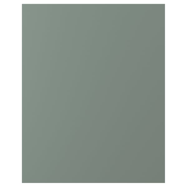 NICKEBO Door, matte gray-green, 24x30 "