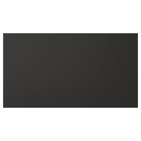 NICKEBO Drawer front, matte anthracite, 18x10 "