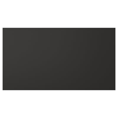 NICKEBO Drawer front, matte anthracite, 18x10 "