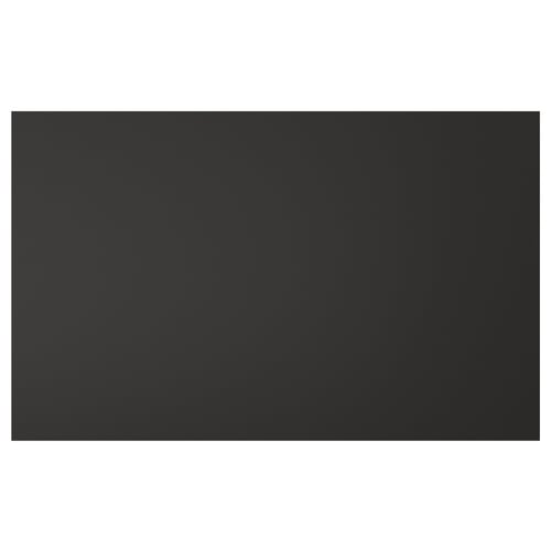 Black rectangular panel, modern, sleek design. Crafted from recycled materials.