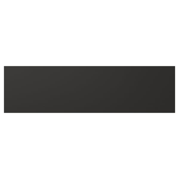 NICKEBO Drawer front, matte anthracite, 18x5 "