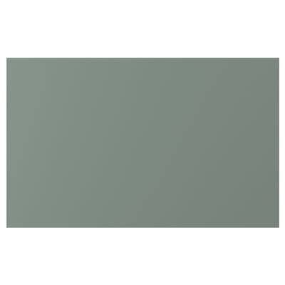 NICKEBO Drawer front, matte gray-green, 24x15 "