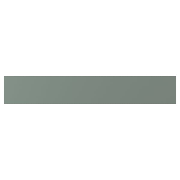 NICKEBO Drawer front, matte gray-green, 30x5 "