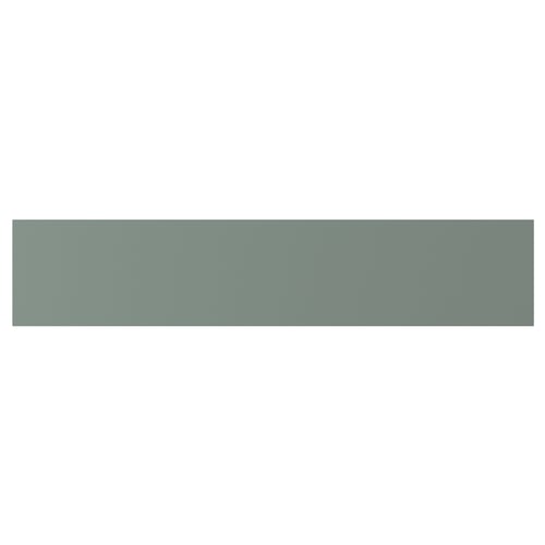 NICKEBO drawer, grey-green, rectangular, smooth matte surface.