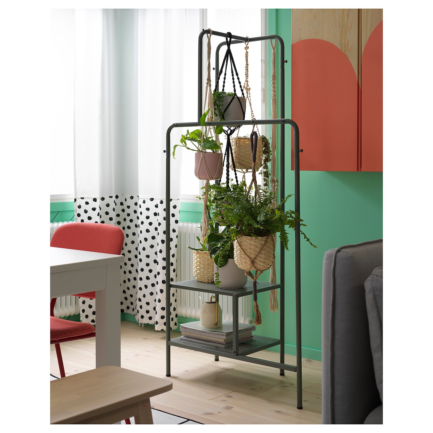 Nikkeby Clothes Rack Gray Green Ikea