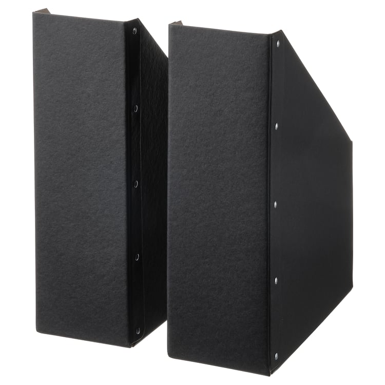 NIMM magazine file, black IKEA